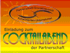 Teilplakat des Cocktailabends